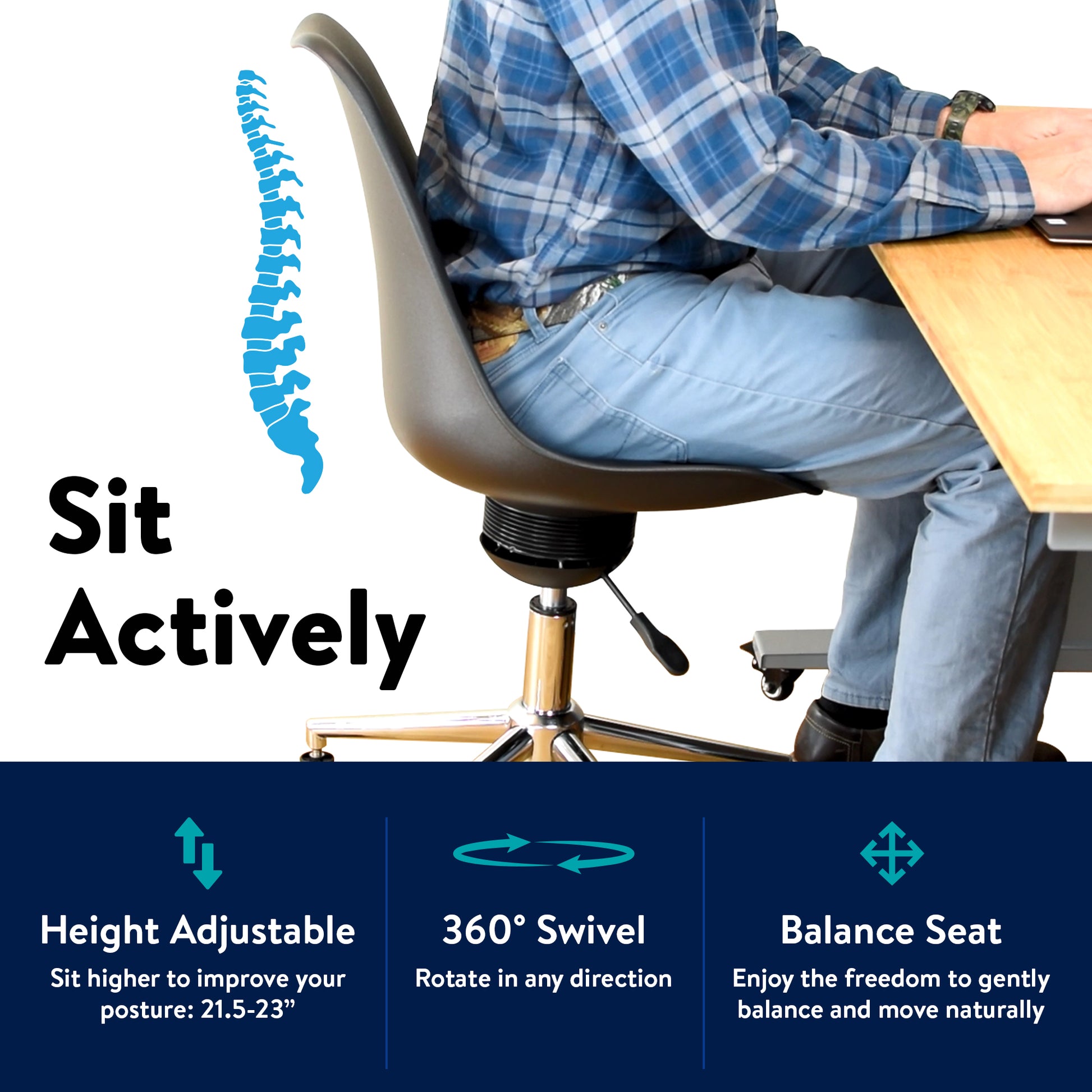 Active Sitting for a Healthier You.