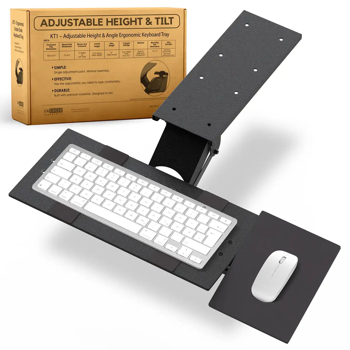 Find your perfect keyboard height.