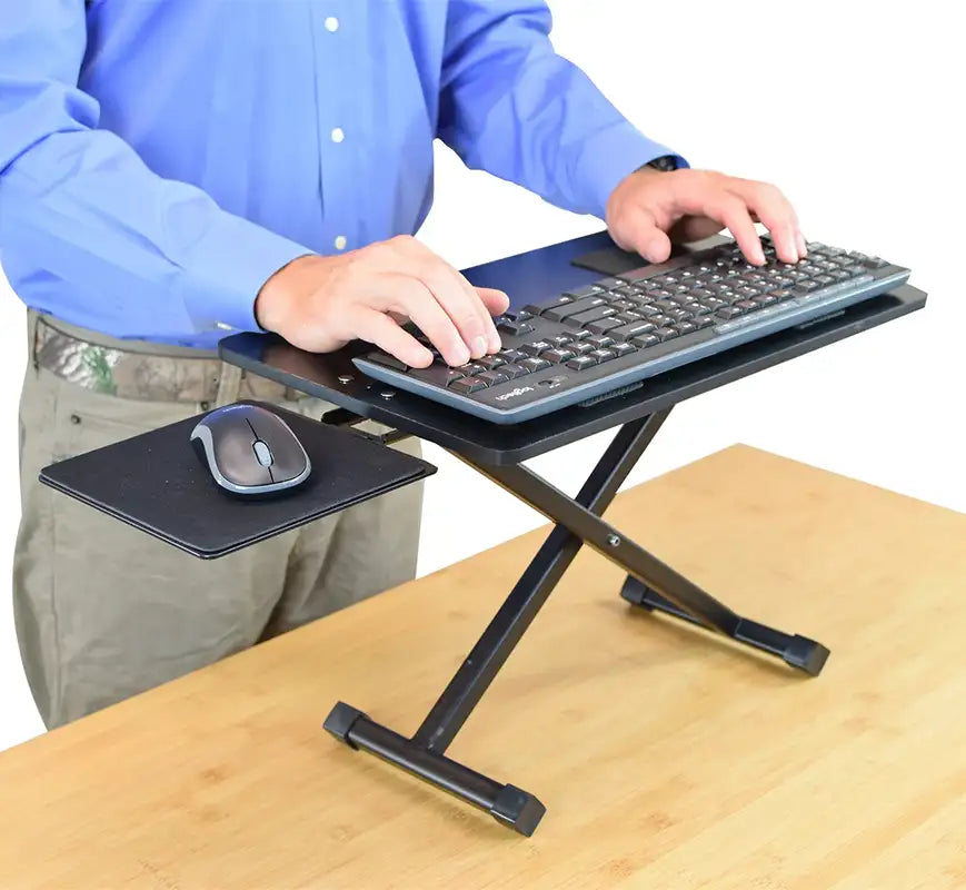Optimal wrist support to reduce fatigue.