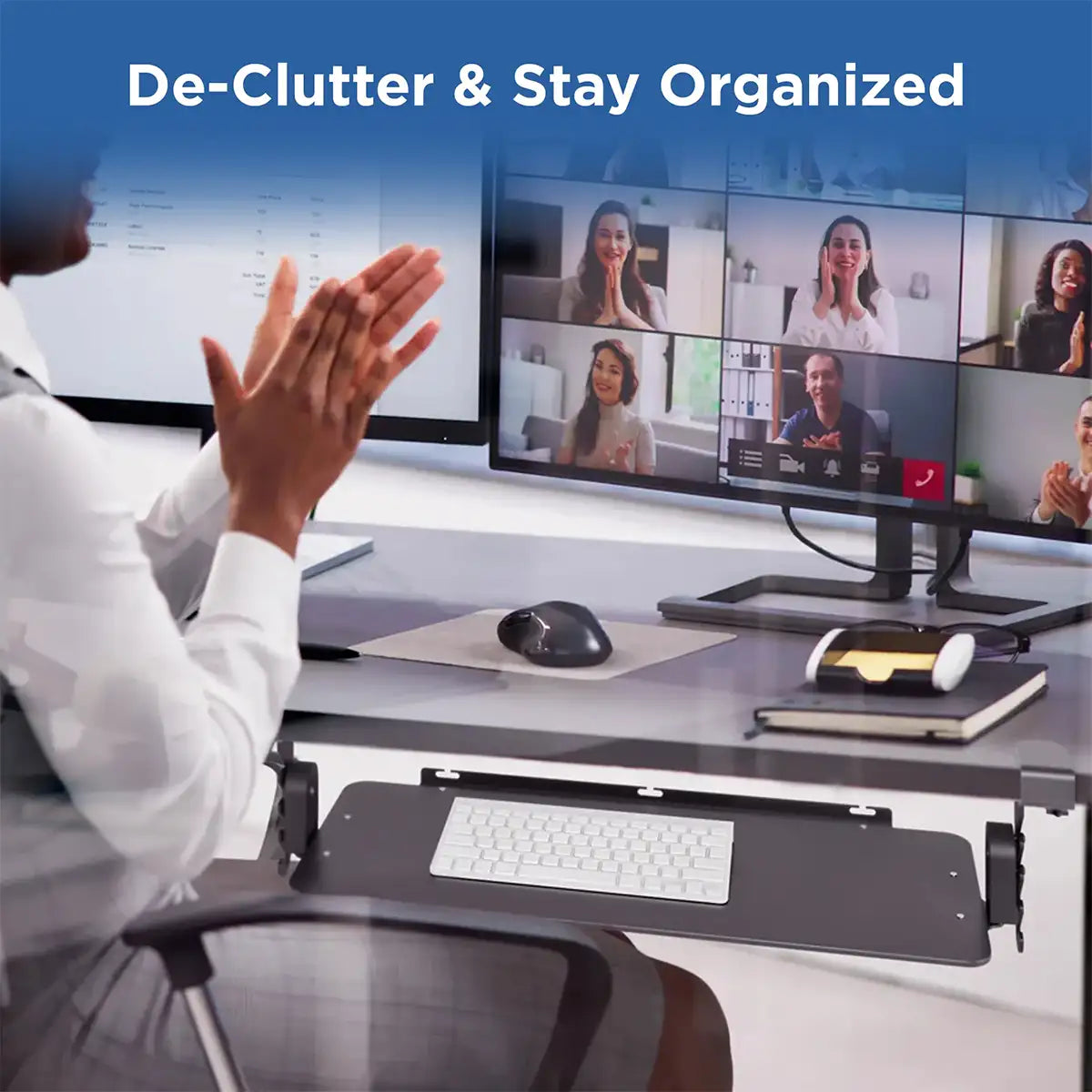 Clear Up Space – Keep your desk neat and clutter-free.