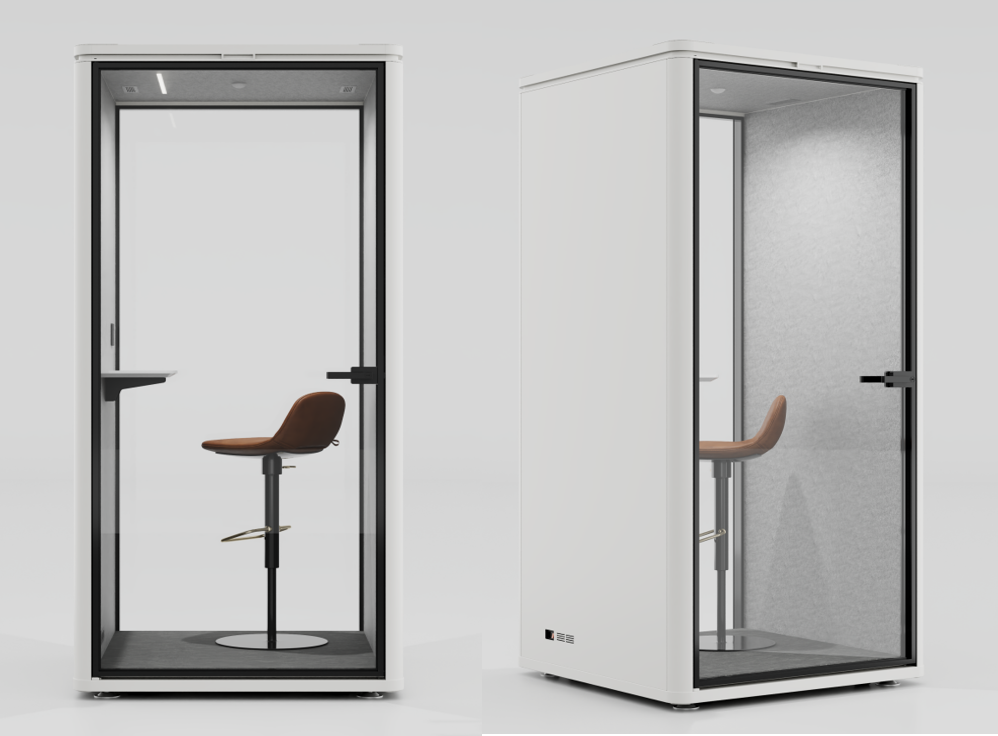Office Pod – Soundproof Work & Meeting Booths (4 Sizes)