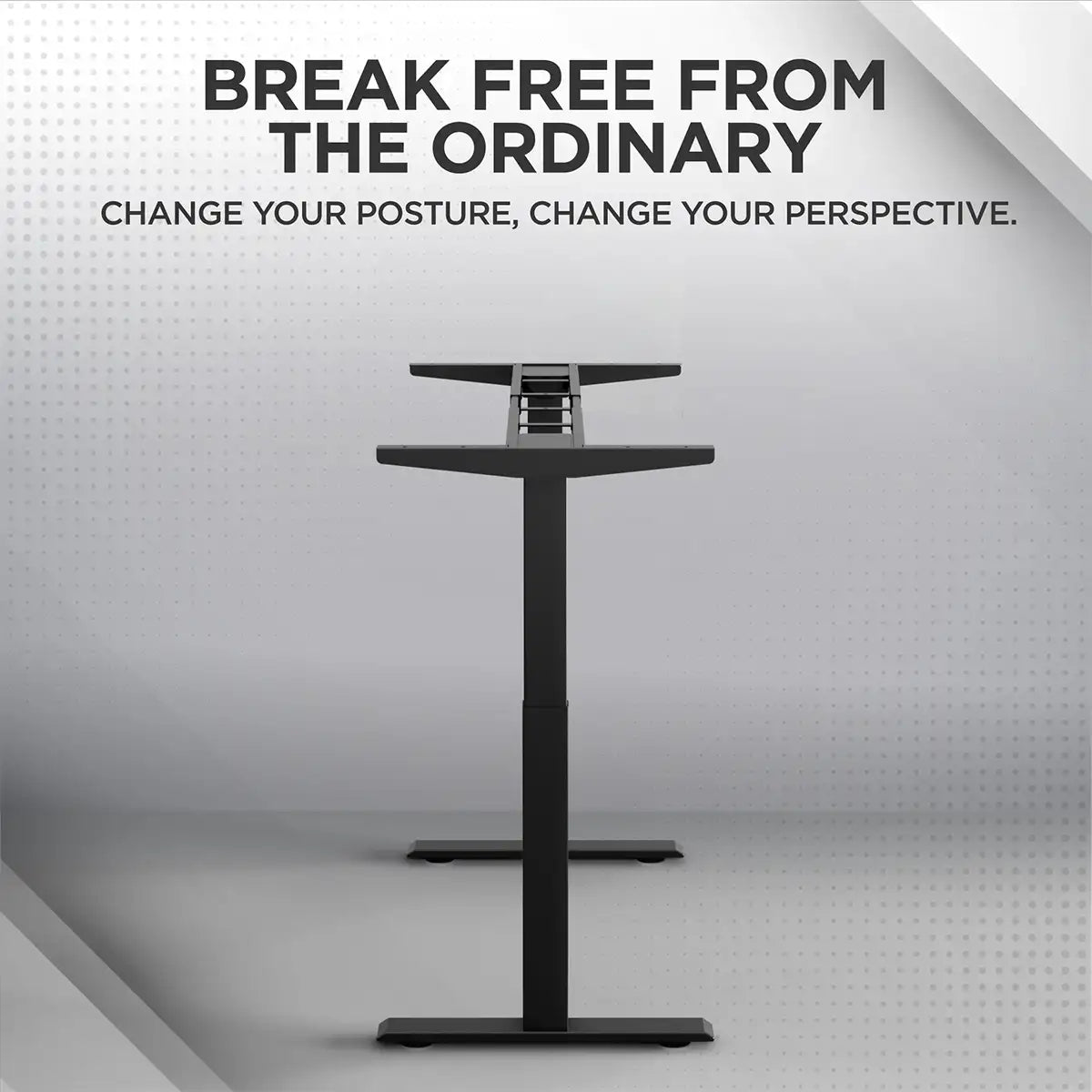 Rise Up - electric adjustable height standing desk