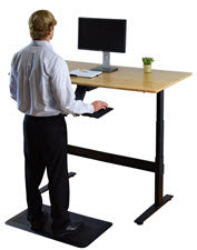 Using a Standing Desk is Hard Work