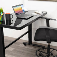 Rise Up Glass Standing Desk Review (2026): Is a Glass-Top Standing Desk Worth It?