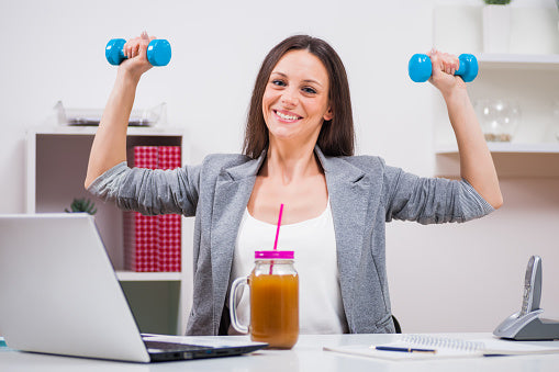 Upper Body Exercises to Do at Work