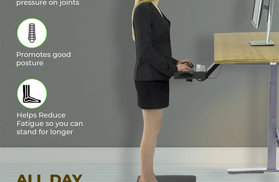 Why an Anti-Fatigue Mat Is Essential for Standing Desks: Comfort, Health & Productivity Benefits