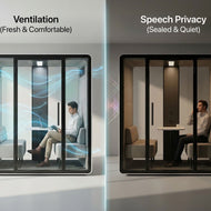 Office Pod Ventilation vs Sound Isolation: What Buyers Need to Know