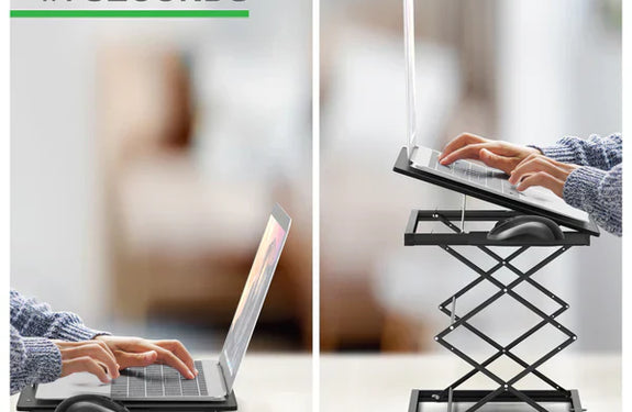 The Ultimate Ergonomic Laptop Setup: Why the CD4 Laptop Stand Is a Game-Changer for Work Comfort