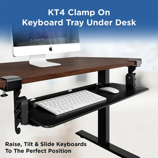The Best Under-Desk Keyboard Tray for Any Desk: Meet the KT4