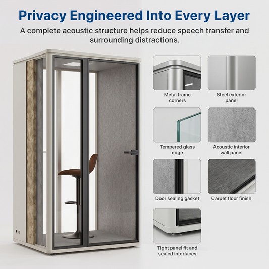 Do Glass Office Partitions Provide Complete Acoustic Isolation?