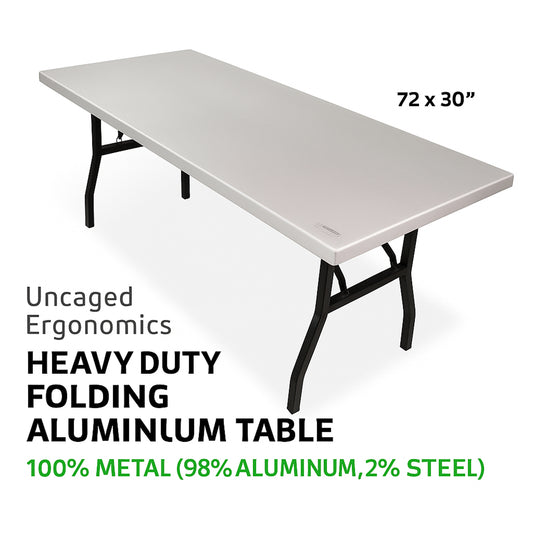 Rectangular Folding Aluminum Table