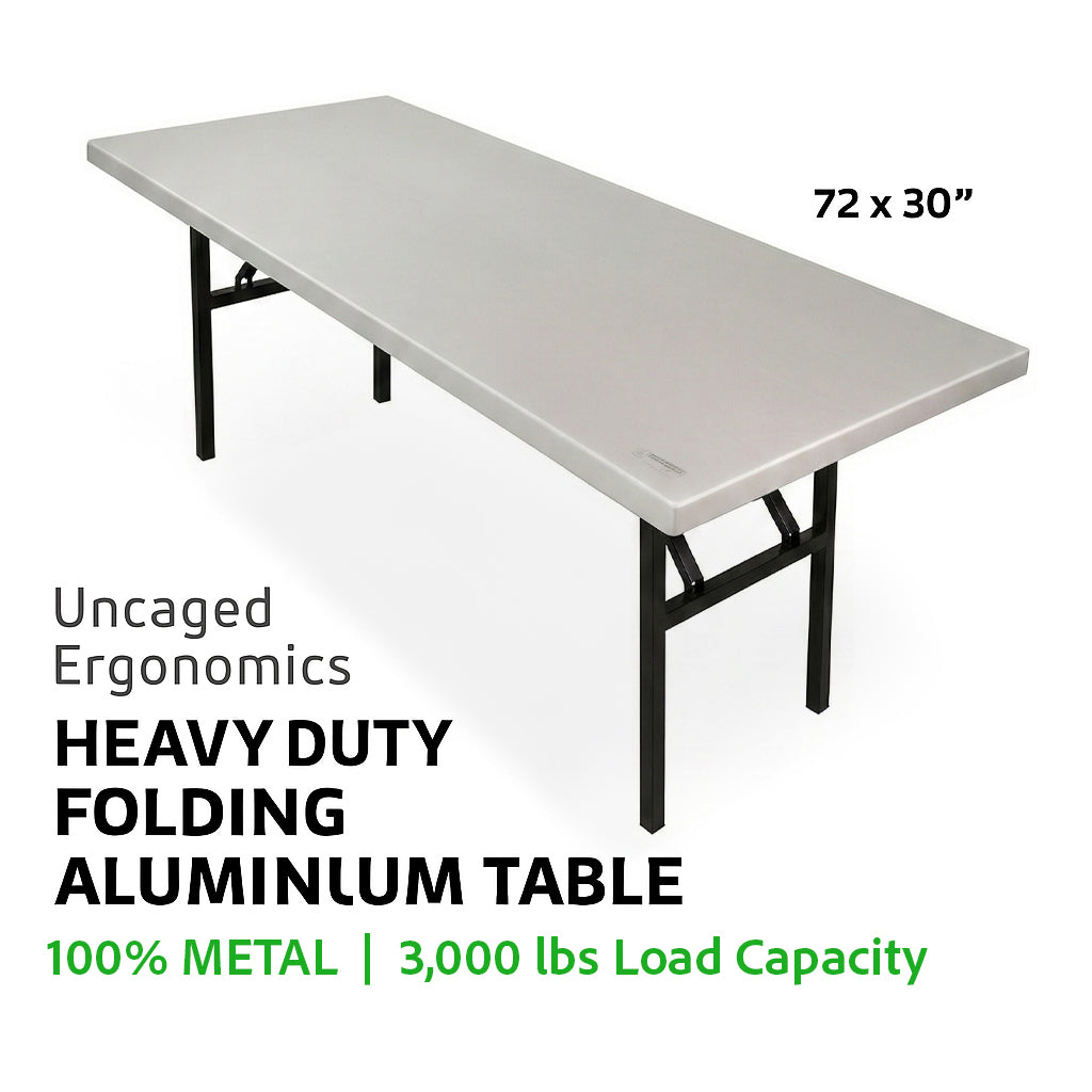 Rectangular Folding Aluminum Table