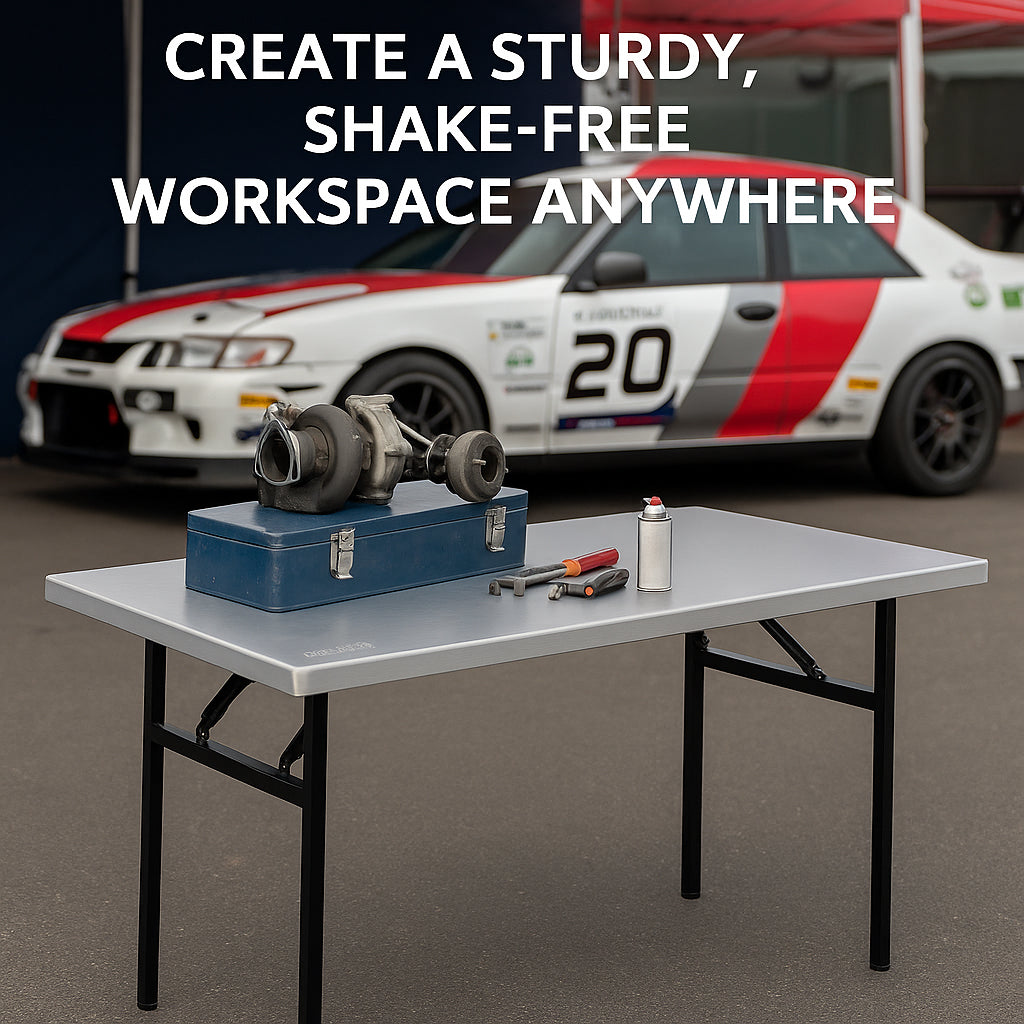 Rectangular Folding Aluminum Table