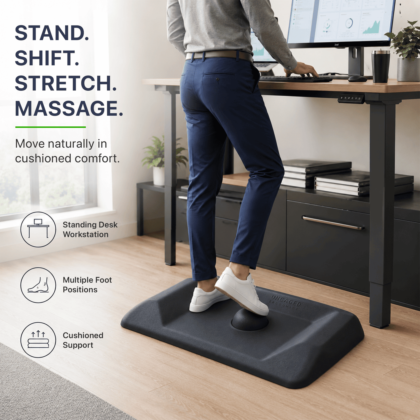 Active Standing Desk Mat