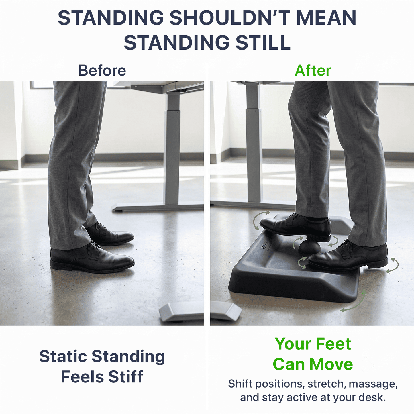Active Standing Desk Mat