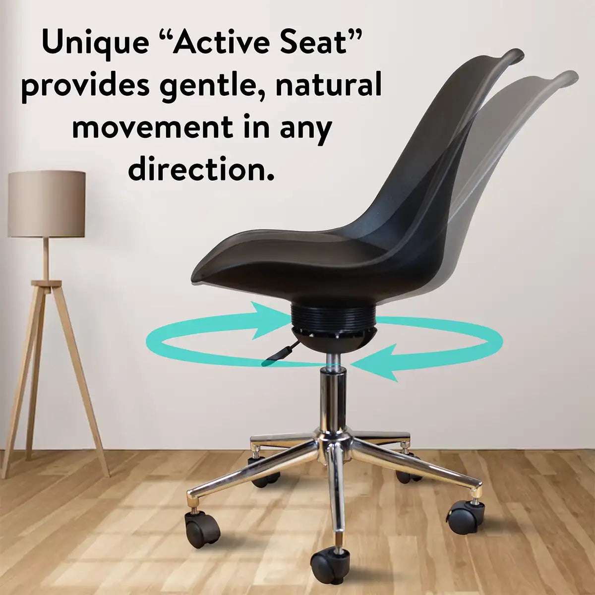 The Chair That Moves With You.