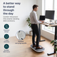 BASE Standing Desk Balance Board with Anti-Fatigue Mat