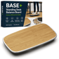 BASE+ Standing Desk Balance Board with Bamboo Deck