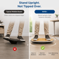 BASE+ Standing Desk Balance Board with Bamboo Deck
