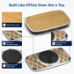 BASE+ Standing Desk Balance Board with Bamboo Deck