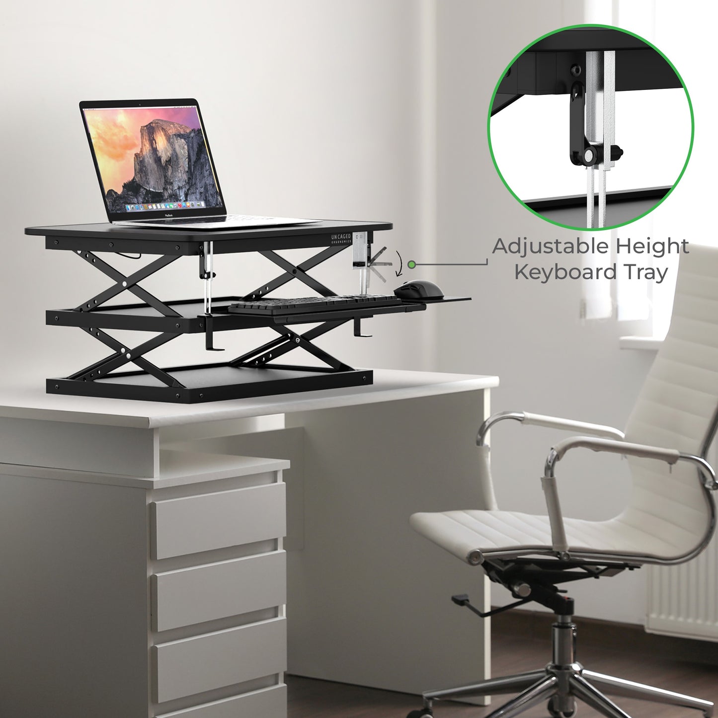 CHANGEdesk - Adjustable Height Standing Desk Conversion