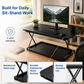 CHANGEdesk Mini Compact Standing Desk Converter