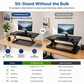CHANGEdesk Mini Compact Standing Desk Converter
