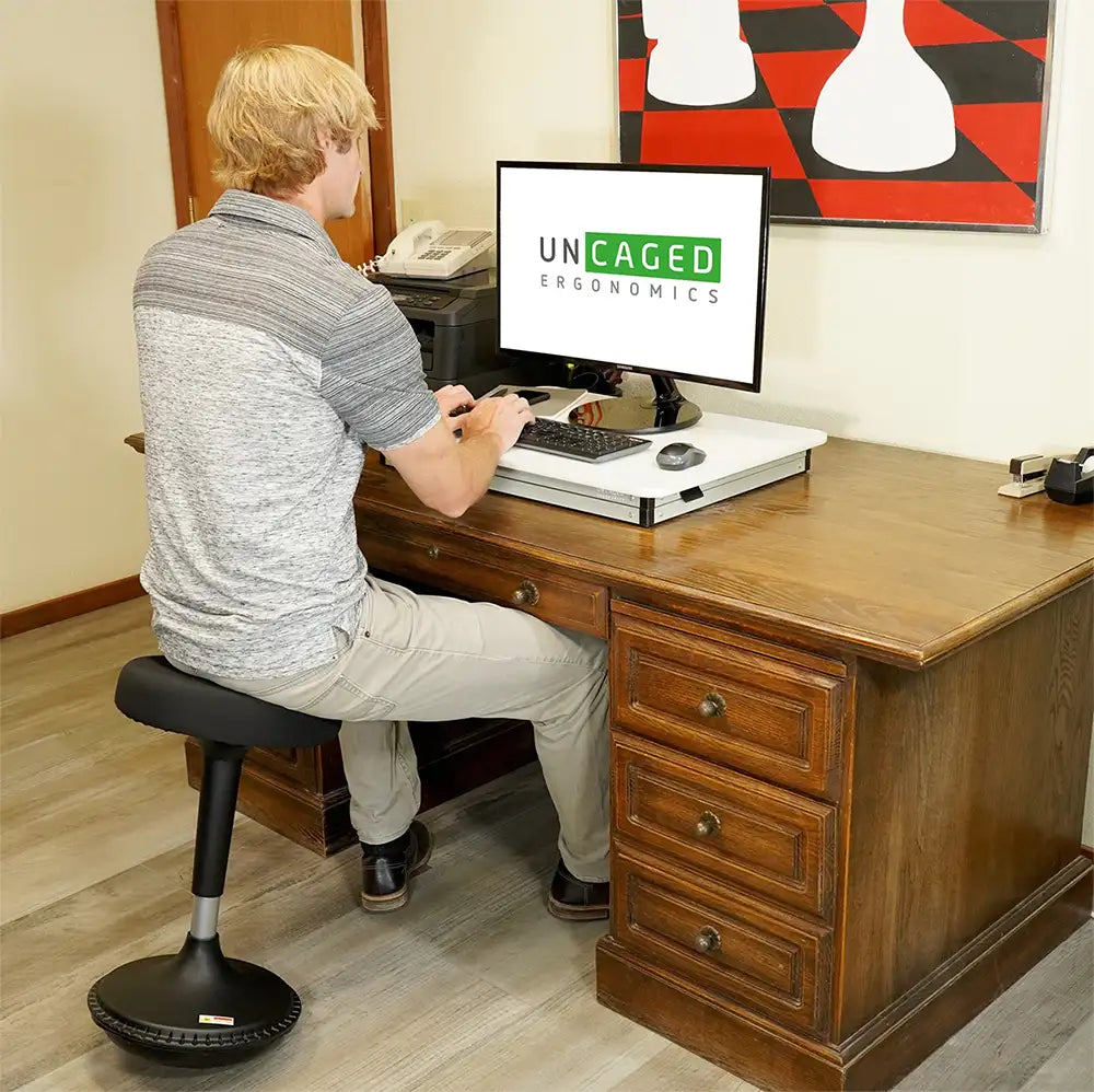 Move from sit to stand in seconds.
