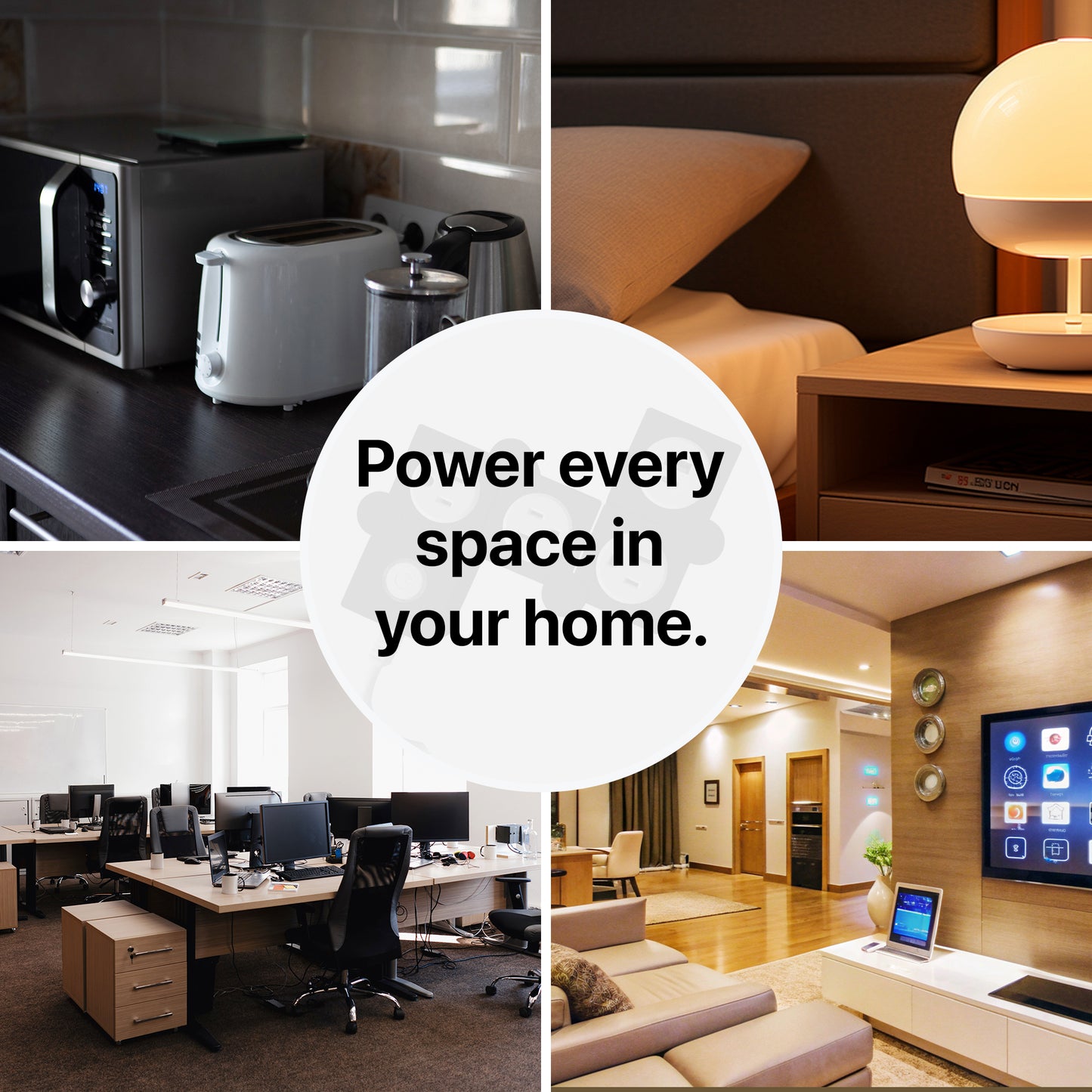 Flexible Power Strip – 2 Pack