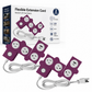 Flexible Extension Cord 2 Pack