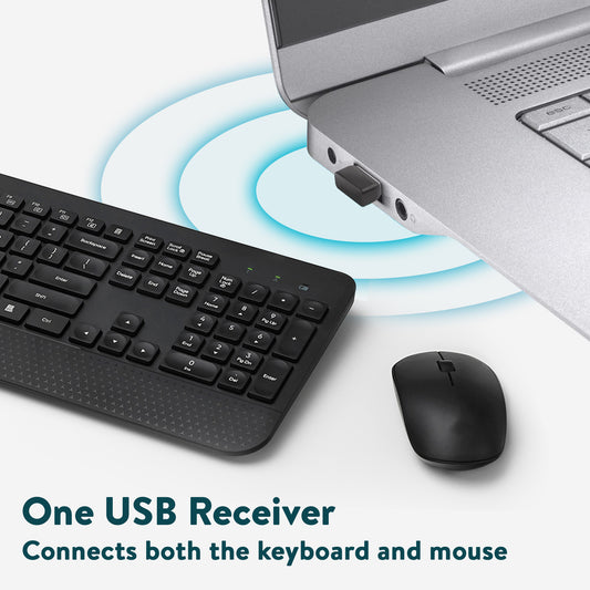 KM1 Wireless Keyboard and Mouse (Colors)