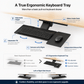 KT1 - Adjustable Ergonomic Keyboard Tray