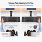 KT2 - Adjustable Standing Desk Keyboard Tray