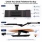 KT2 - Adjustable Standing Desk Keyboard Tray