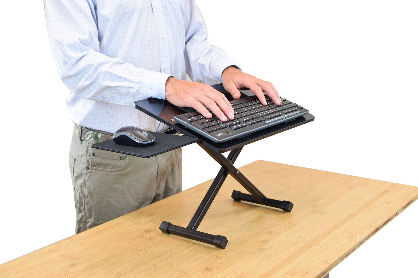 Computer Keyboard Stative KT3 Adjustable Desktop Keyboard Stand | Ergonomic Typing for Standing ...