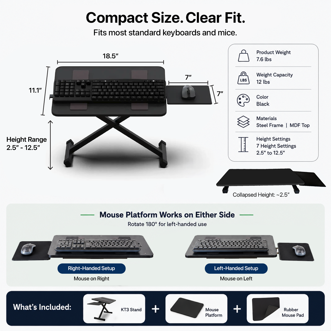 KT3 Standing Keyboard Stand