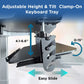 Ergonomic Comfort – Adjust height and tilt for optimal wrist support.