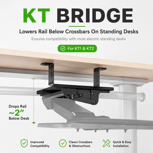 KT1 & KT2 Keyboard Tray Replacement Parts