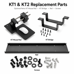 KT2 - Adjustable Standing Desk Keyboard Tray