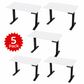 5-Pack Rise Up 60x30 Bamboo Electric Standing Desks - Scratch & Dent