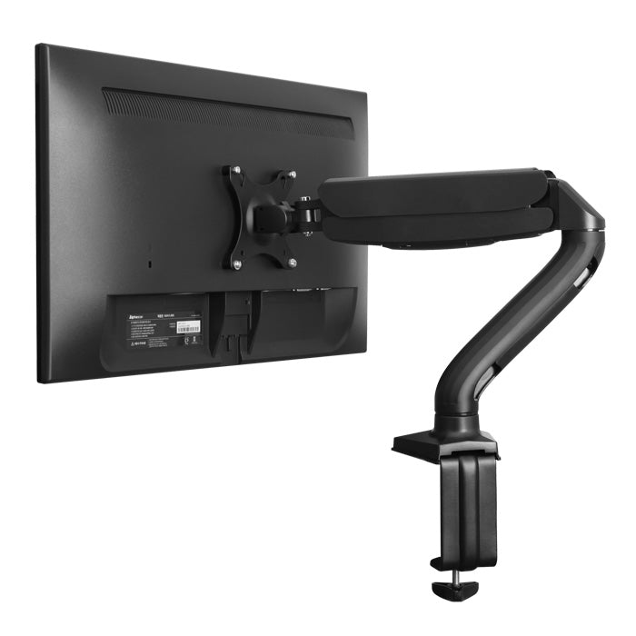 Single Computer Monitor Arm Desk Mount with USB Ports Adjustable ...