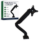 Single Monitor Arm with 2 USB Ports