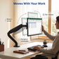 Single Monitor Arm - No USB Ports