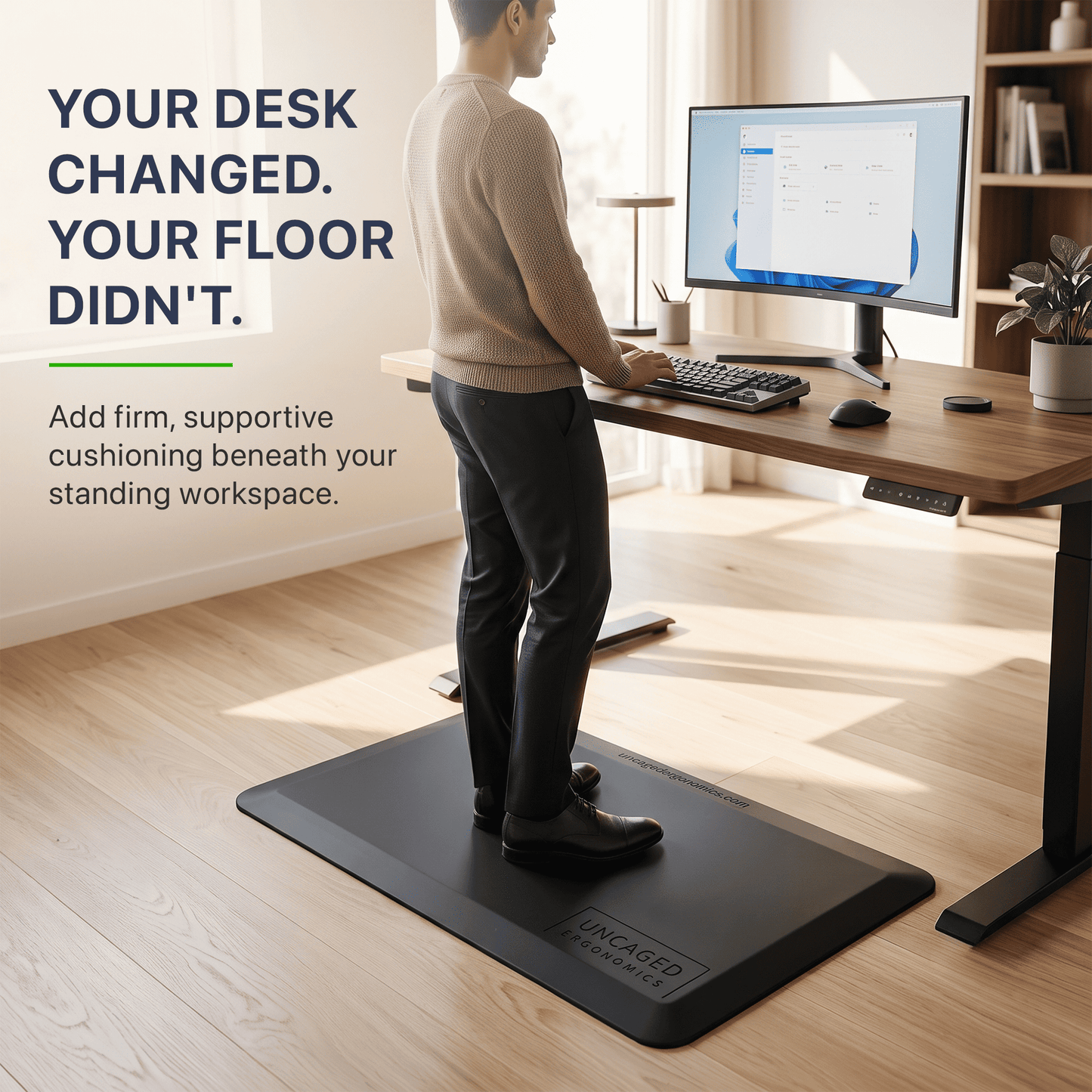 Anti-Fatigue Mat for Standing Desks