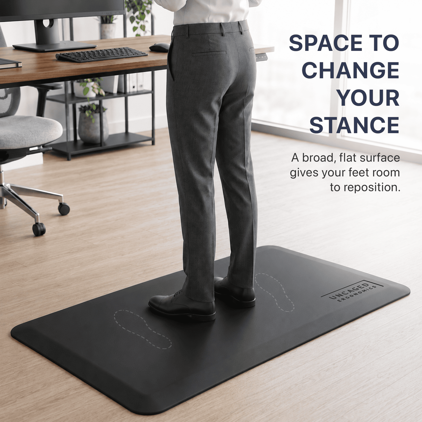 Anti-Fatigue Mat for Standing Desks