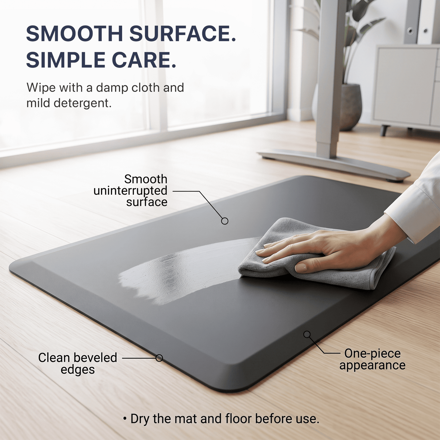 Anti-Fatigue Mat for Standing Desks