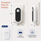 Automatic Dusk-to-Dawn Night Light with USB-A + USB-C - 2-Pack
