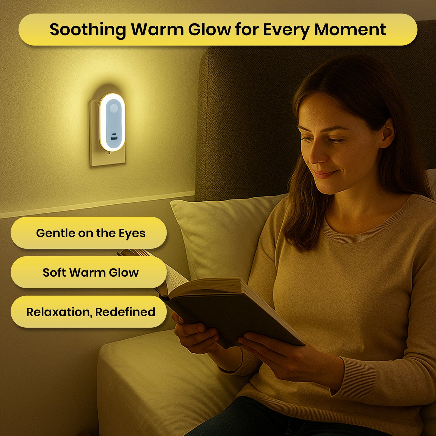 Darkness Sensor Night Light – 2 Pack