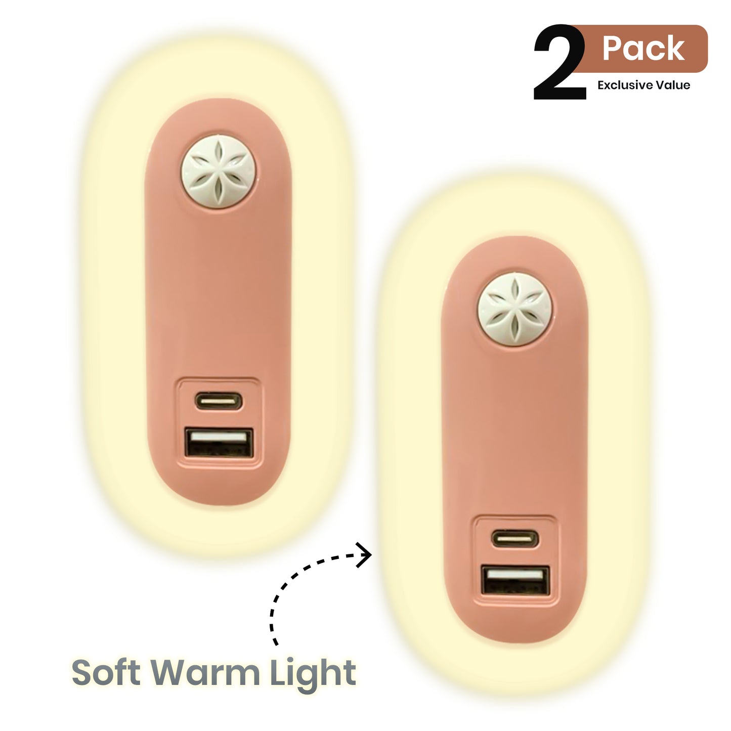 Darkness Sensor Night Light – 2 Pack