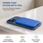 Ultra Slim 5000mAh Solid-State Magnetic Wireless Power Bank